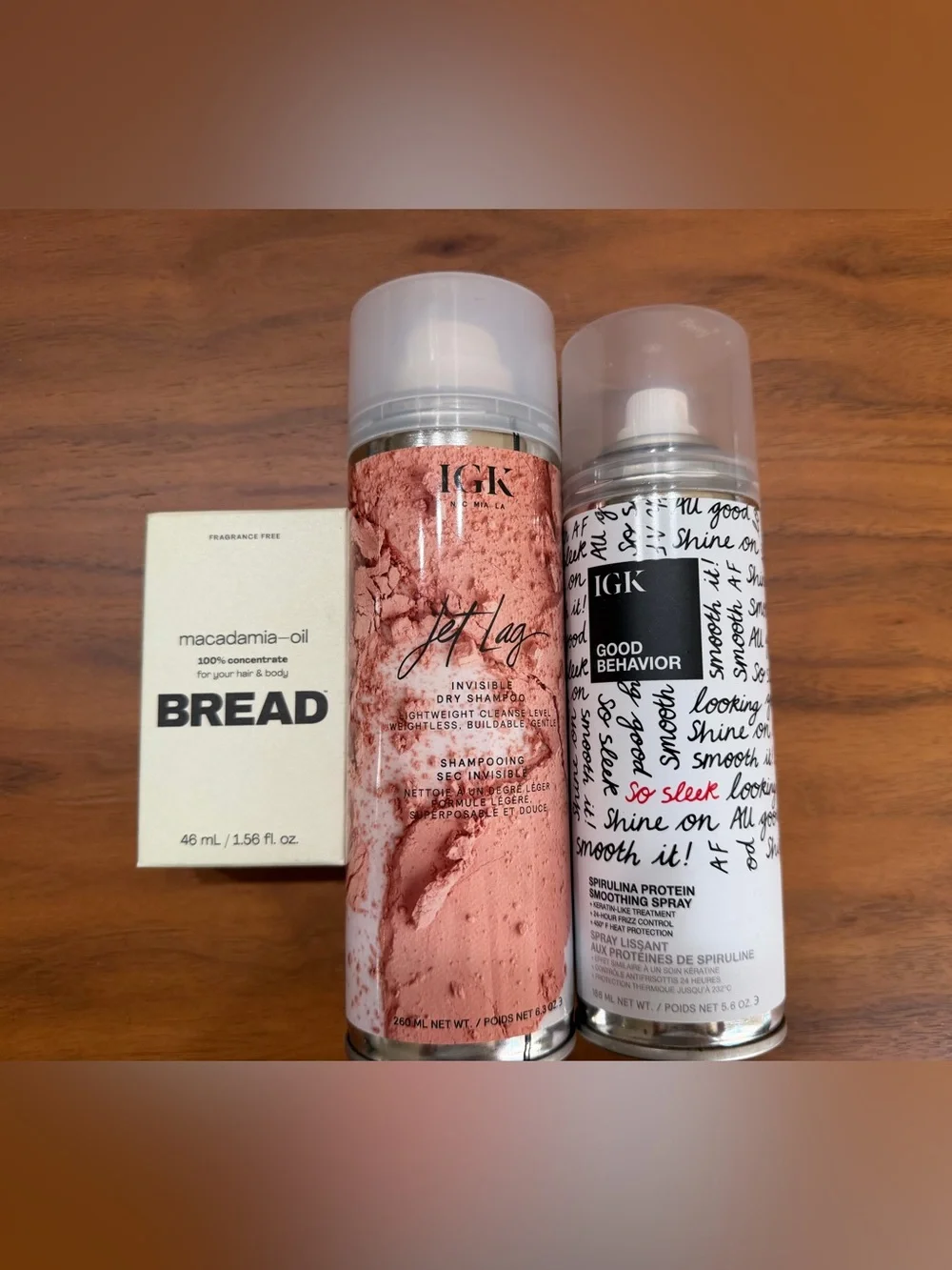 GK Jet Lag Invisible Dry Shampoo – Coral Pink